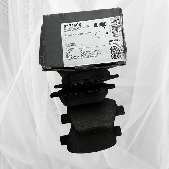 Volkswagen Jetta 2011 Sonrası Arka Fren Balata Takımı  5K0698451 ürün görseli 1