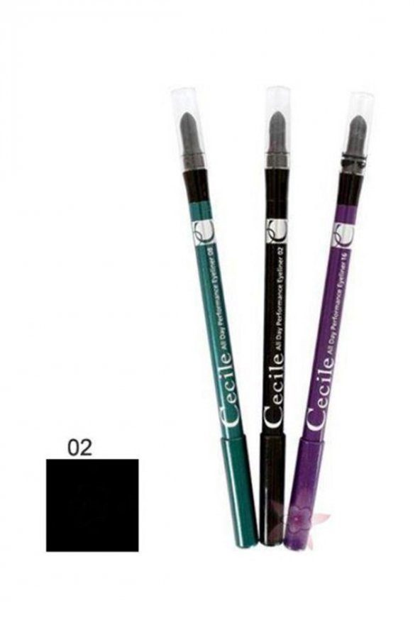 Cecile Eyeliner - All Day Performance Eyeliner 02 Cec 42 8698438007511