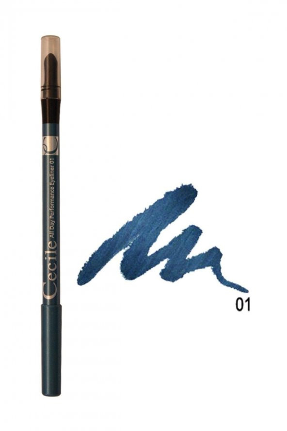 Cecile Eyeliner - All Day Performance Eyeliner 01 Cec 54 8698438007504