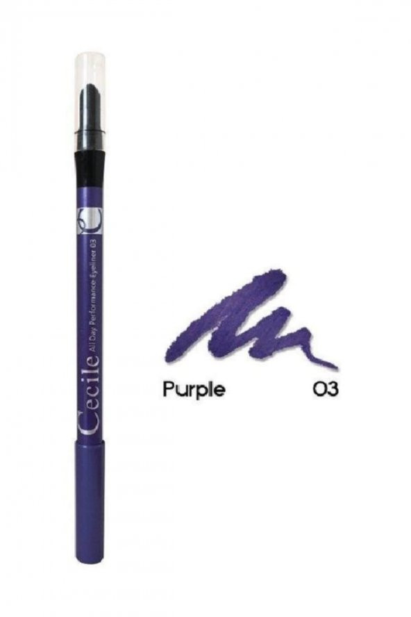 Cecile Eyeliner - All Day Performance Eyeliner 03 8698438007528