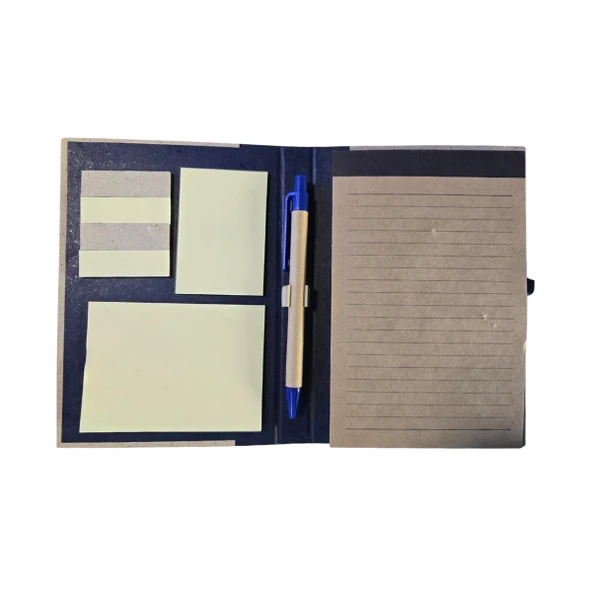 Lastikli Kraft Bloknot LK-1933 - Resim 4