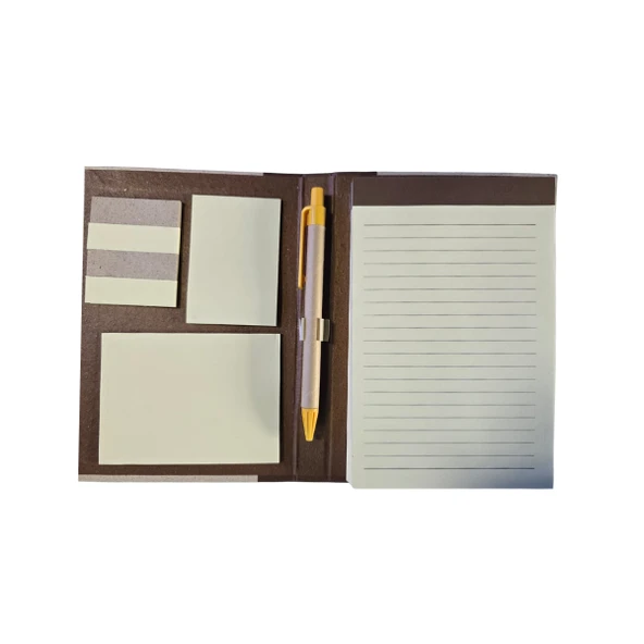 Lastikli Kraft Bloknot LK-1933 - Resim 2