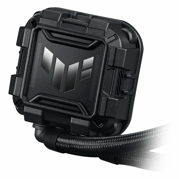 Asus TUF Gaming LC II 240 ARGB 240mm AM5/1700P Siyah İşlemci Sıvı Soğutucu - Resim 3