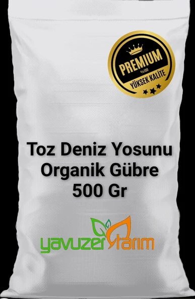 Deniz Yosunu Bitki Besini Toz Organik Gübre 500 gr ürün görseli