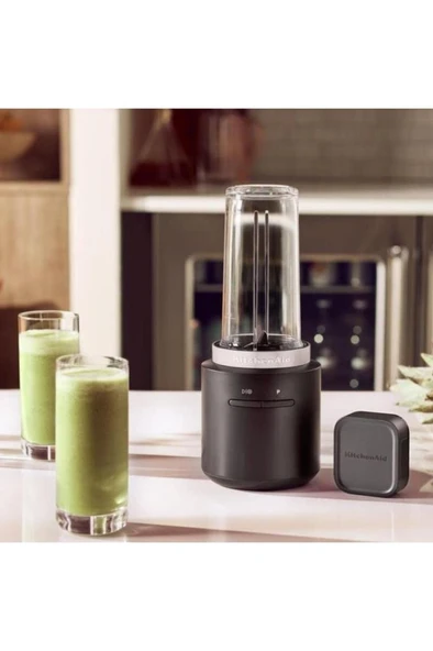 KitchenAid Go 5KSBR200BM Bataryasız Mini Blender Teşhir - 4