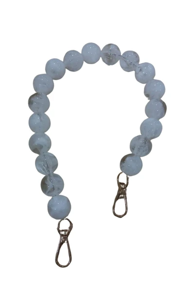 Çanta Askısı 40 cm Akrilik Yuvarlak Sedef ürün görseli