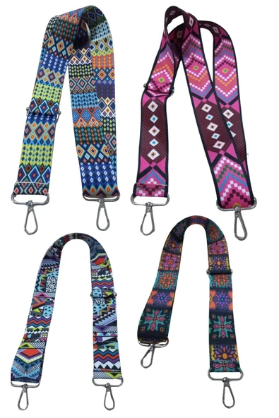 Çanta Kayışı 60 cm Uzayabilen Desenli - Resim 2