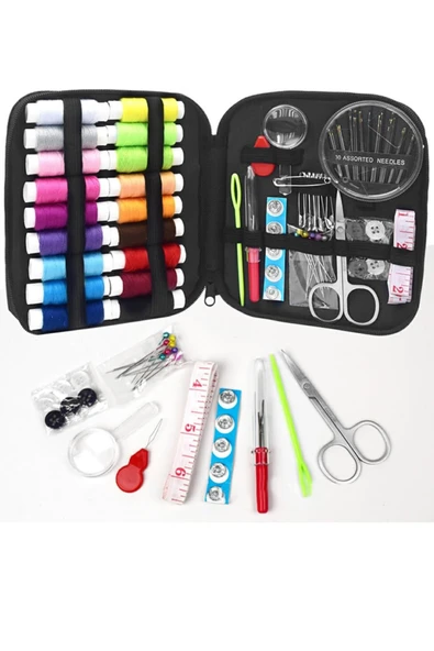 Çanta İğne Seti 30 Parça Renkli İğneler Pratik Dikiş Seti Taşınabilir Kutulu Kapsamlı Onarım ve Tadilat İçin Uygun Dikiş İğnesi Seti Ev ve Seyahat Kullanımına Uygun Kompakt Dikiş Yardımcısı - 4