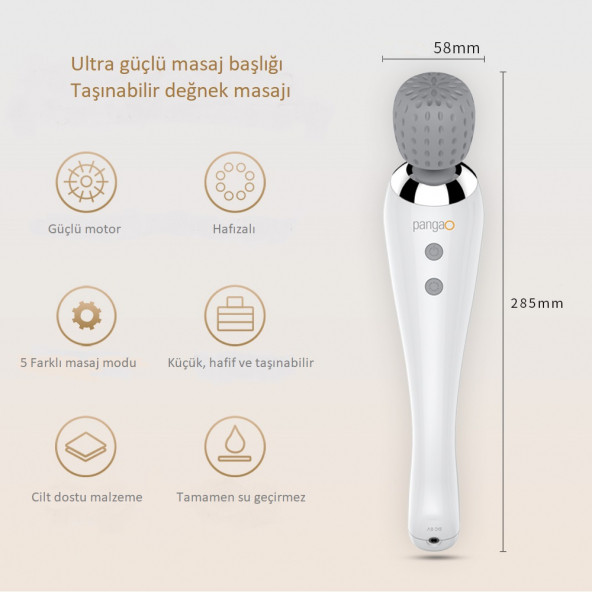Pangao Değnek Masaj Aleti (PG-M180) - 3