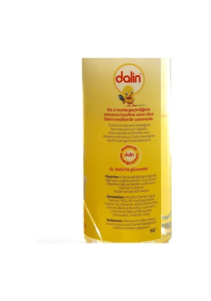 Dalin Bıcı Bıcı Kokusu Bebek Kolonyası 150 Ml - 3