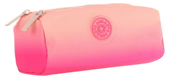 Kaukko İki Bölmeli Kız Çocuk Okul Kalem Çantası - Somon Pembe - K2711