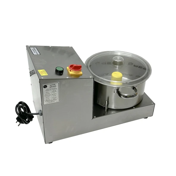 SÜPER MİKSER 5 Litre Soğan Doğrama Lahmacun İçi Hazırlama Makinesi - 4