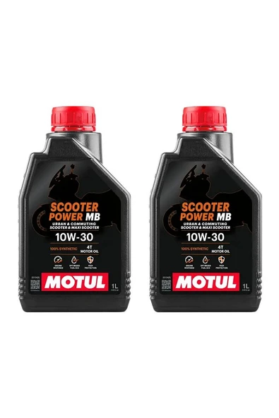 SCOOTER POWER 10W-30 YAĞ SETİ