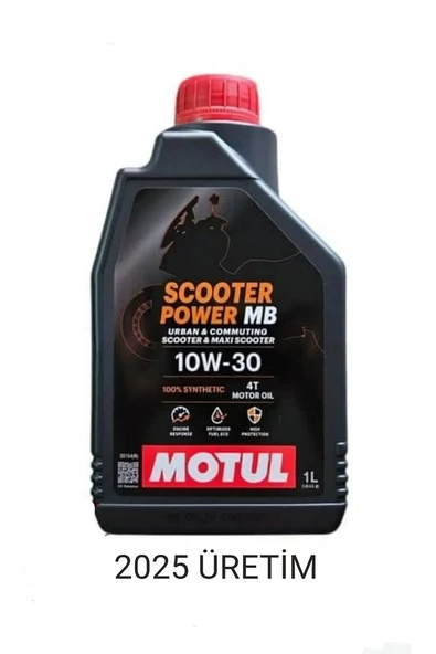 Scooter Power 4t 10w30 Mb 1 Lt ( 05/2025 Üretim ) ürün görseli