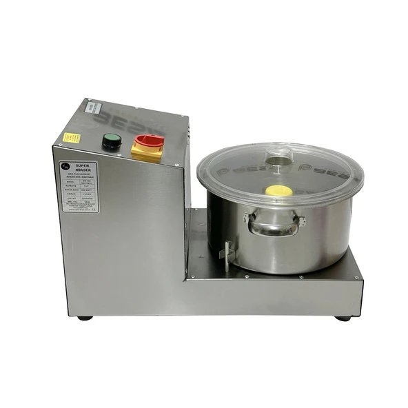 SÜPER MİKSER 5 Litre Soğan Doğrama Lahmacun İçi Hazırlama Makinesi