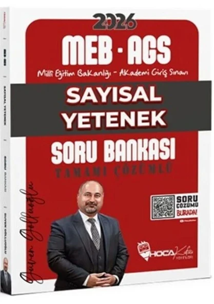 2026 MEB AGS Sayısal Yetenek Soru Bankası Çözümlü Hoca Kafası ürün görseli 1