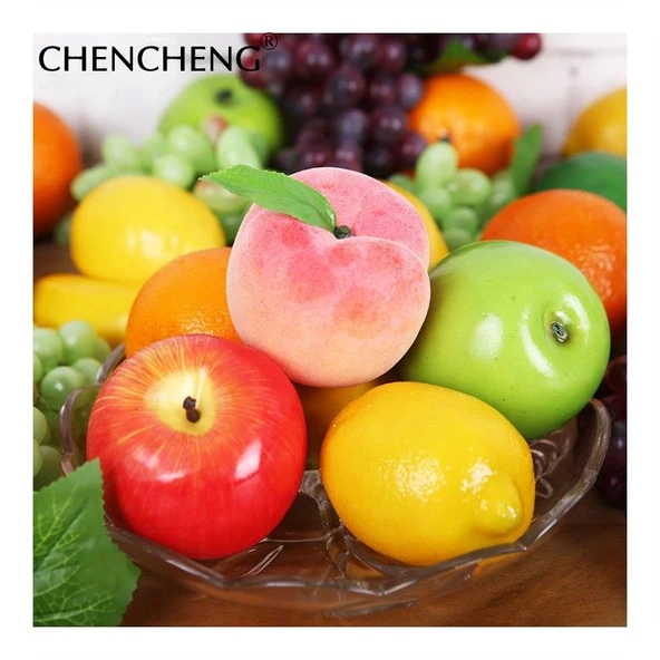 20li Set Yapay Meyve Paketi Karışık Dekoratif Meyveler - Resim 6