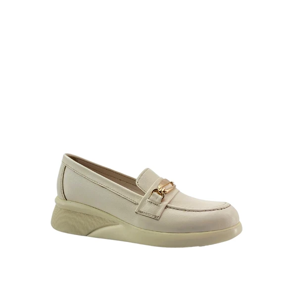 Albini 2630Z707 Hakiki Deri Kadın Loafer Ayakkabı - Resim 2