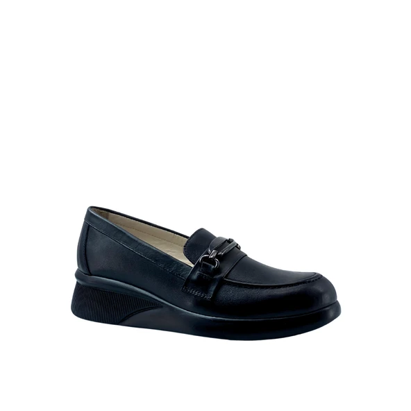 Albini 2630Z707 Hakiki Deri Kadın Loafer Ayakkabı - Resim 6