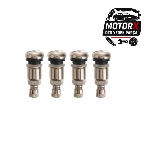 Sun­soul Oto Lastik Ve Motosiklet Çelik Sibop (4lü takım halinde satılır) ürün görseli 1