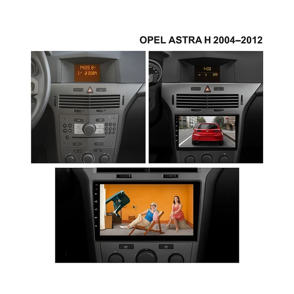 Opel Astra H Kasa 9 İnç 2004-2012 Multimedya 8 GB RAM 128 GB Hafıza 8 Çekirdek Navigatör Premium Series - Resim 9