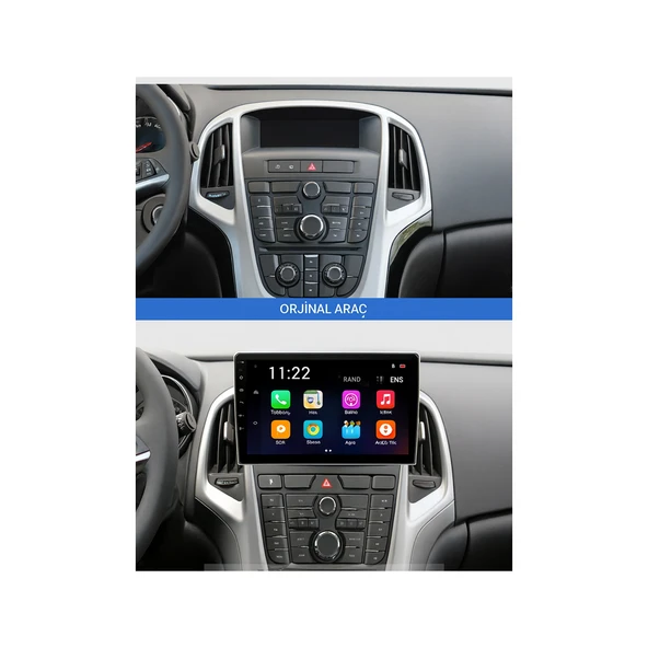 Opel Astra J 9 inç 2009-2020 Multimedya 2 GB RAM 32 GB Hafıza 4 Çekirdek FOR-X - Resim 9