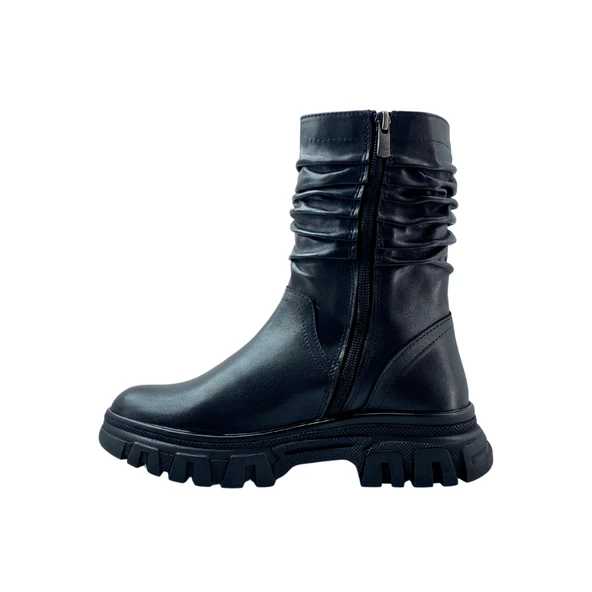 Albini 26103055 Hakiki Deri Kadın Bot - 4