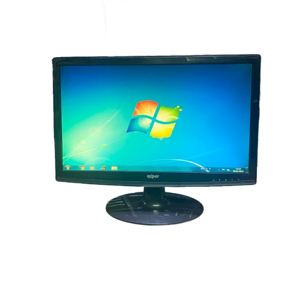 EXPER 9809B 18.5 İNÇ WİDESCREEN SİYAH 2 EL MONİTÖR LCD MONİTÖR - 1