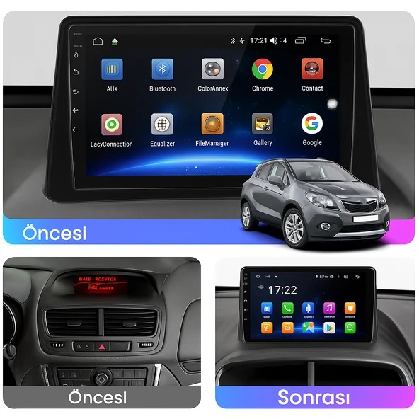 Opel Mokka 2012-2016 Multimedya 2 GB RAM 64 GB Hafıza 4 Çekirdek Navimex - Resim 9