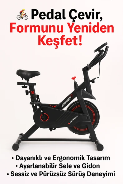 Yüksek Performanslı Spor Bisikleti  Dayanıklı, Ergonomik ve Şık