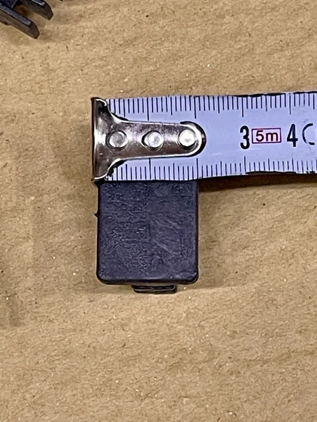 10 adet Sehpa tabure sandalye masa şezlong pabucu 30x20 mm Masa Ayakları Siyah - 3