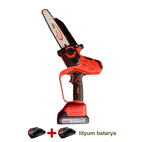 Promax Akülü Budama Testeresi 1+1 Bataryalı ürün görseli 1