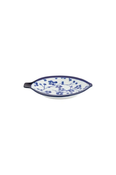 Rêve Bleu Graine Mini Tabak - Mavi - 10x8,5x1,5 Cm - Resim 2