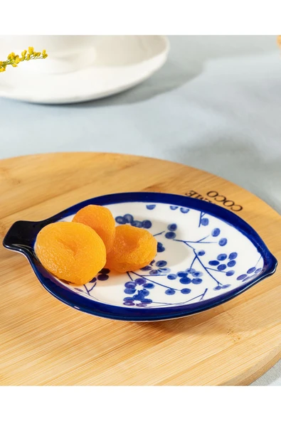 Rêve Bleu Graine Mini Tabak - Mavi - 10x8,5x1,5 Cm ürün görseli 1