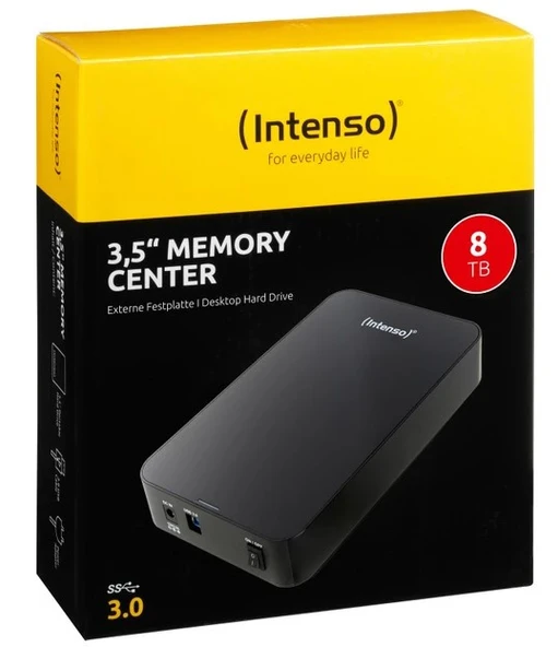 Intenso Memory Center 6031516 USB 3.0 3.5" 8 TB Harici Harddisk
