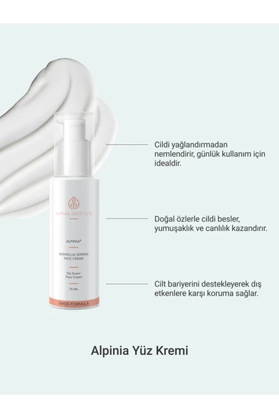 Boswellia Kuru ve Yıpranmış Ciltler İçin Tazeleyici Yüz Kremi 75ml - 3