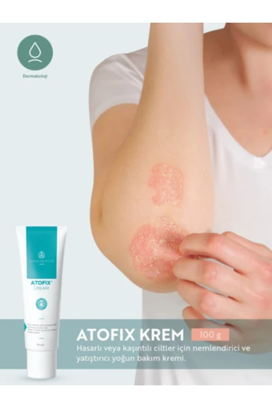 Atofix Kuru Ve Atopik Ciltlerde Ve Kızarıklık Cilt Bakım Kremi 100ml - 5