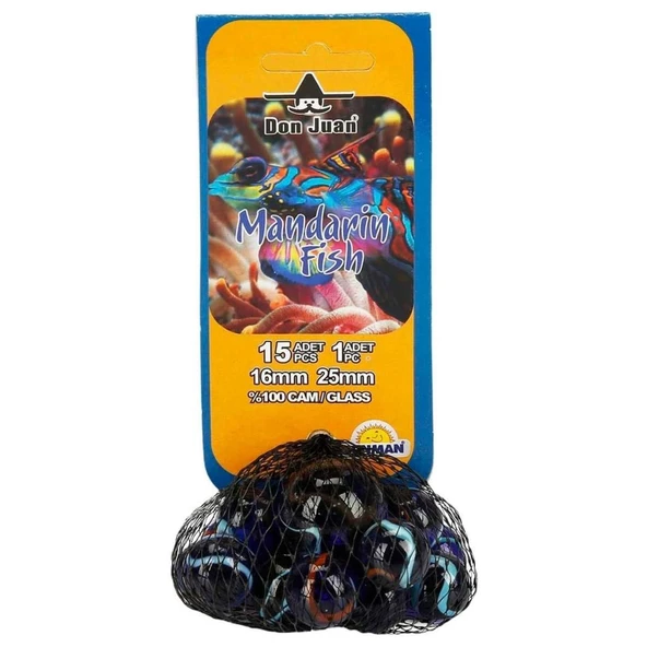 Okyanus Temalı Misket Mandarin Fish - 1