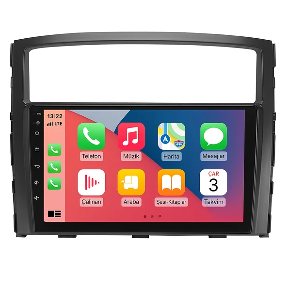 Mitsubishi Pajero 2006-2014 Multimedya 2 GB RAM 32 GB Hafıza 4 Çekirdek Navigatör ürün görseli