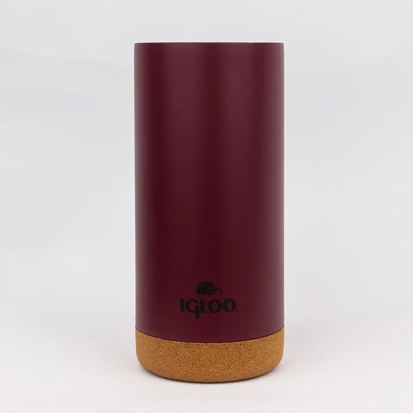 Igloo Cork Mug 500ml-BORDO - Resim 2