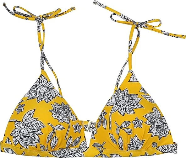 California Waves Floral Baja Beauty BİKİNİ ÜST M BEDEN ürün görseli