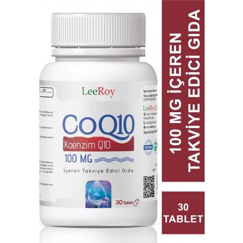 Leeroy COQ10 100 mg 30 Tablet ürün görseli