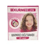 Kurmed Optik Çocuk Göz Pedi Kız 20 Adet - 1