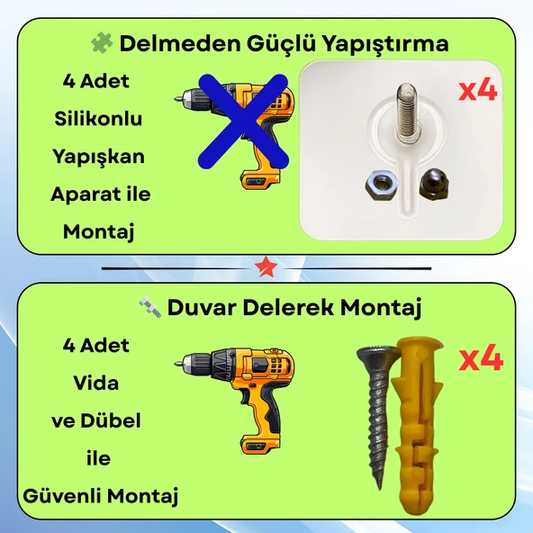 Mulpex Duvara Monte Mini Jumbo Tuvalet Kağıdı Dispenseri / Kağıtlık | Premium ABS Gövde, Anahtarlı Kilit, Vidalı & Yapışkan Montaj – Beyaz - 6