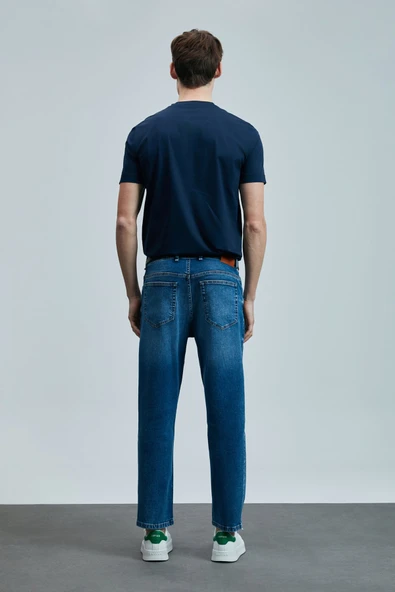 Lufian 111200204 Orlando Smart Jean Erkek Pantolon Slim Fit Erkek Kot Pantolon - Resim 14