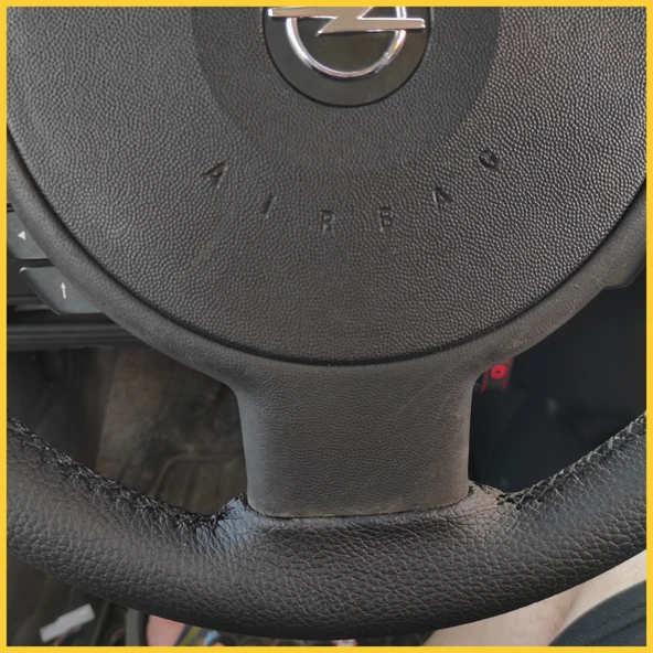 Opel Corsa C Kasa Araca Özel Direksiyon Kılıfı - Resim 5