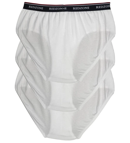 3'lü Paket Erkek Büyük Beden 105-180 Kilo Arası İçin Uygun Rahat Kalıp Redzone  Likralı Slip - 11