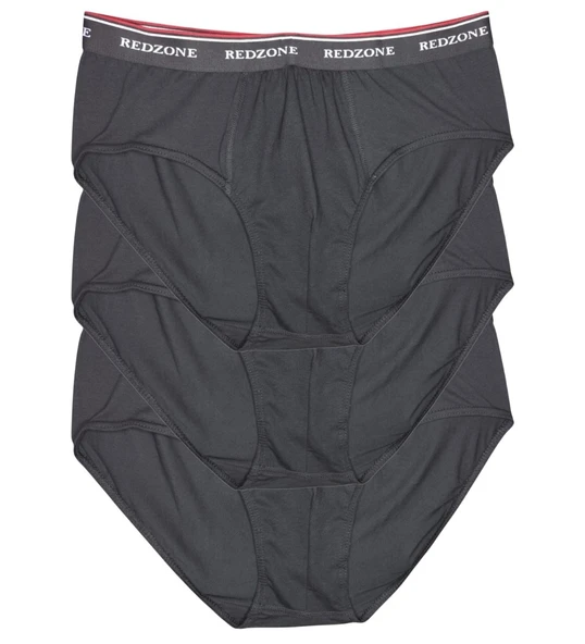 3'lü Paket Erkek Büyük Beden 105-180 Kilo Arası İçin Uygun Rahat Kalıp Redzone  Likralı Slip - 6