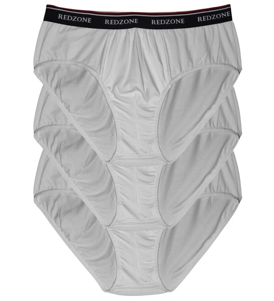 3'lü Paket Erkek Büyük Beden 105-180 Kilo Arası İçin Uygun Rahat Kalıp Redzone  Likralı Slip - 5