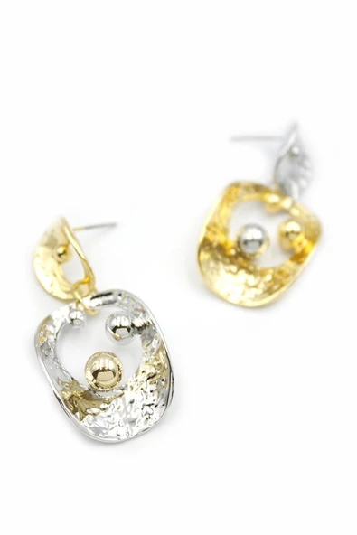 Metal Küpe - ÇOK RENKLİ - Resim 2